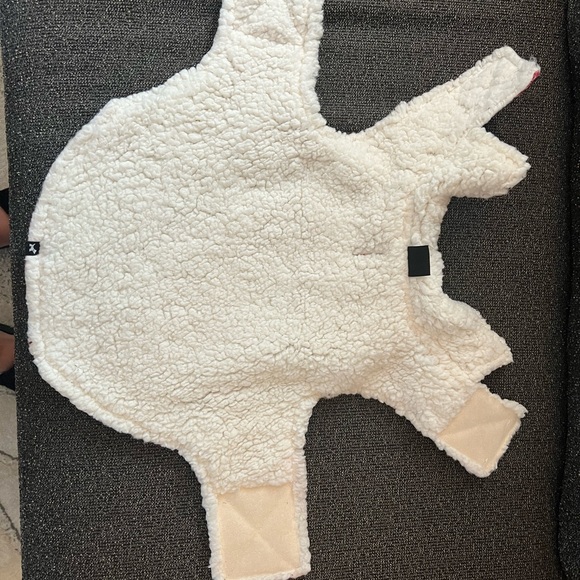 Red plaid dog jacket - Picture 2 of 3